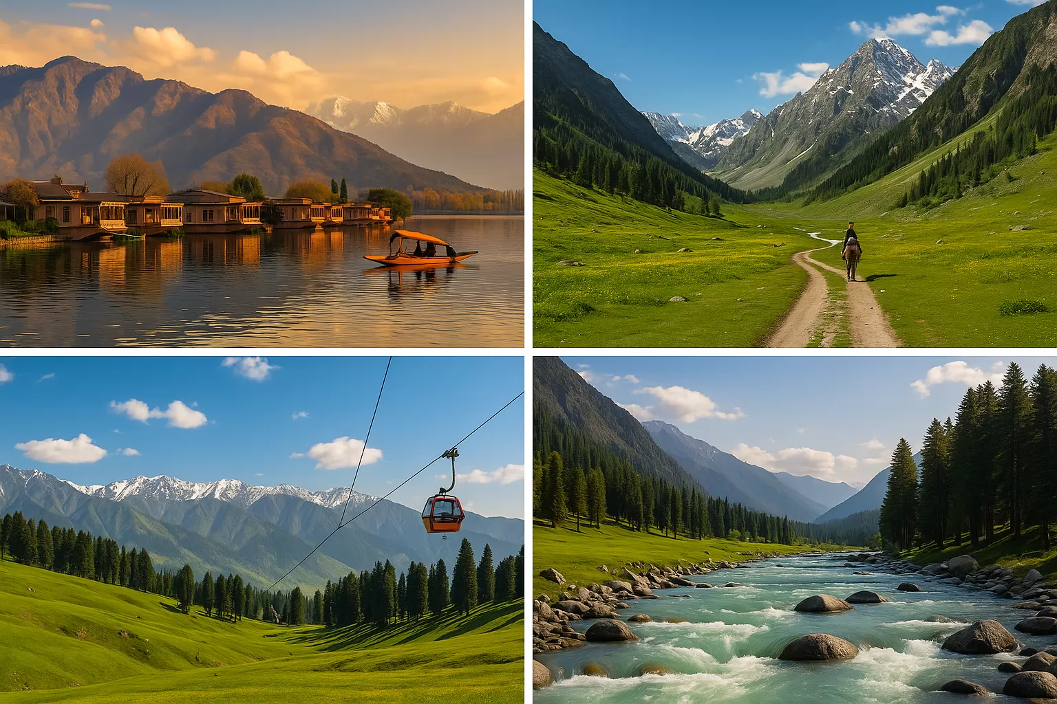 7 DAYS SCENIC TOUR HEAVENLY KASHMIR ESCAPE