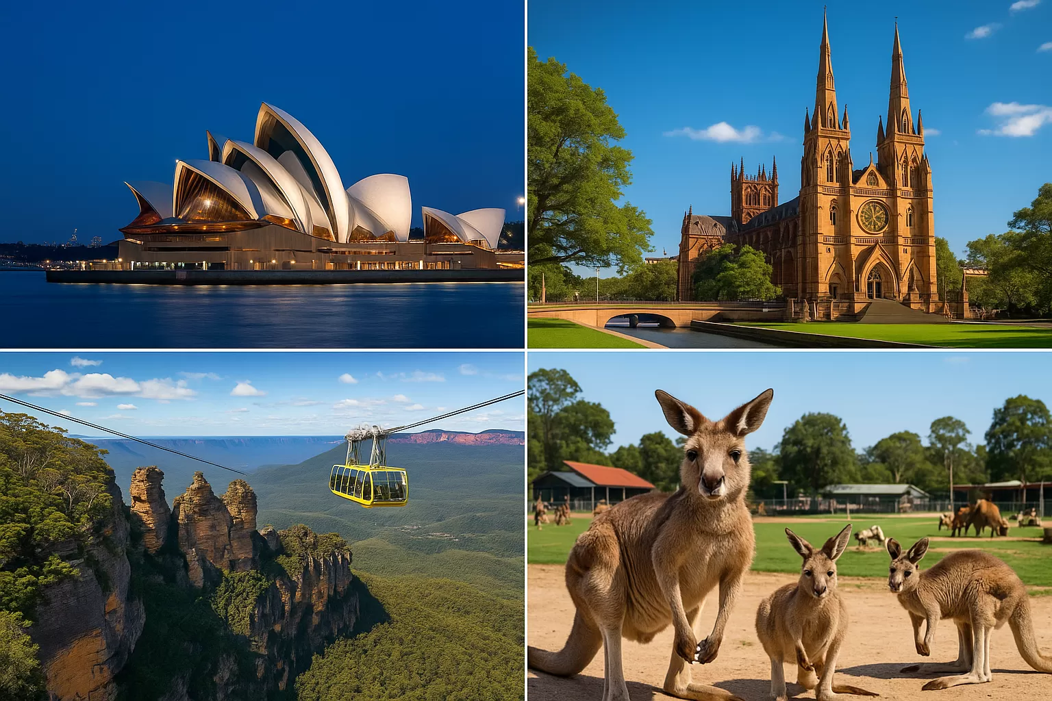 AUSTRALIA GETAWAY: SYDNEY – BLUE MOUNTAINS – SYDNEY ZOO